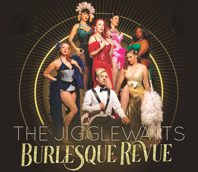 The Jigglewatts Burlesque mailing list sign-up form.